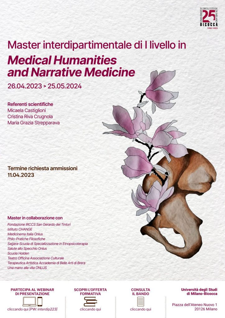 Master Medical Humanities e Narrazione in Medicina Bicocca