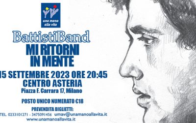 Concerto Battisti Band 15 Settembre 2023 Centro Asteria