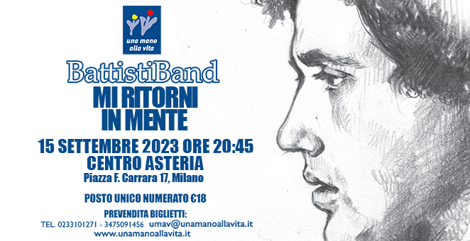 Concerto Battisti Band 15 Settembre 2023 Centro Asteria